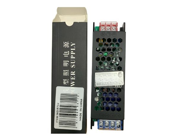 &u++ FUENTE METALICA ILUMINACION Y SEGURIDAD 12V 20A (9712)